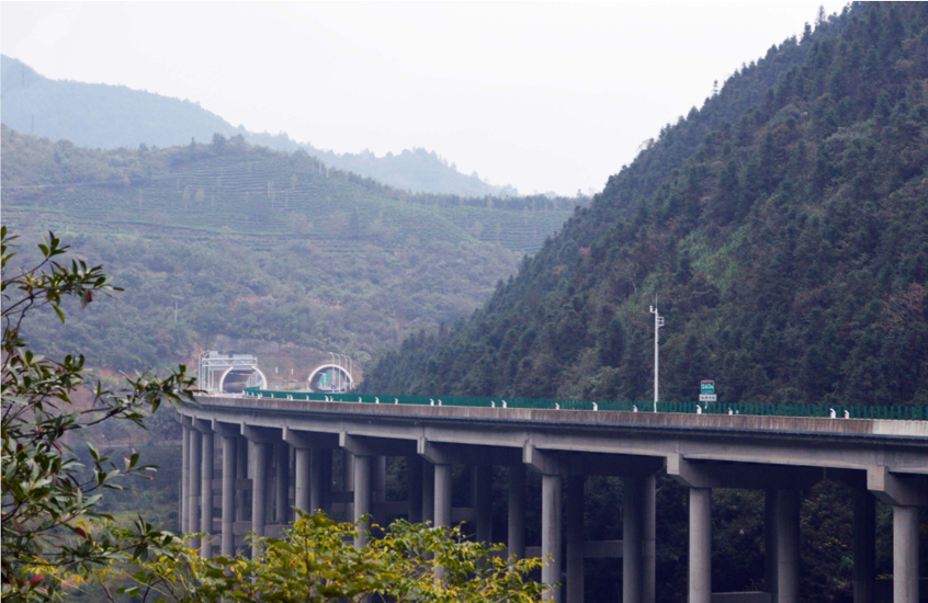 杭新景高速15標場坑隧道工程