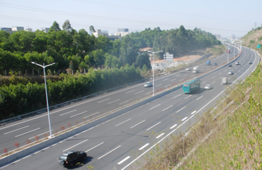 深圳梅觀高速擴建3標路面工程